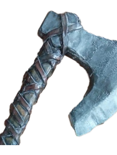 Trollfelsen LARP Zweihand Axt Agnar Kopf